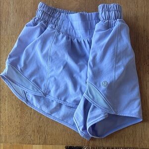 Lululemon Light Purple Athletic Shorts